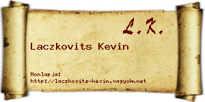 Laczkovits Kevin névjegykártya